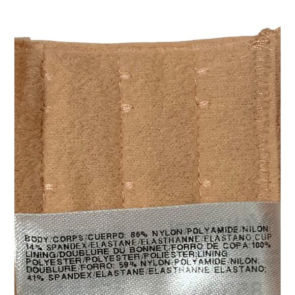 42DDD Wacoal Back Appeal Tshirt Bra New Peach Lined Underwire 853303 - Picture 11 of 11